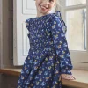 Dress-Sergent Major Navy blue dress with floral print