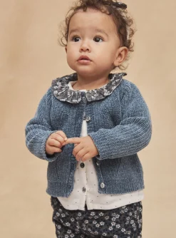 Knitwear, Sweater, Cardigan | Knitwear, Sweater, Cardigan-Sergent Major Navy CARDIGAN