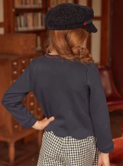 Knitwear, Sweater, Cardigan-Sergent Major Navy CARDIGAN
