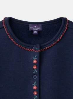 Knitwear, Sweater, Cardigan-Sergent Major Navy CARDIGAN
