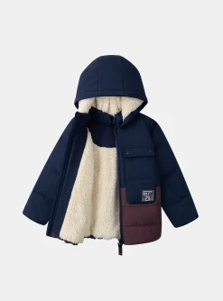 Coat, Parka, Jacket-Sergent Major Navy DOWN JACKET