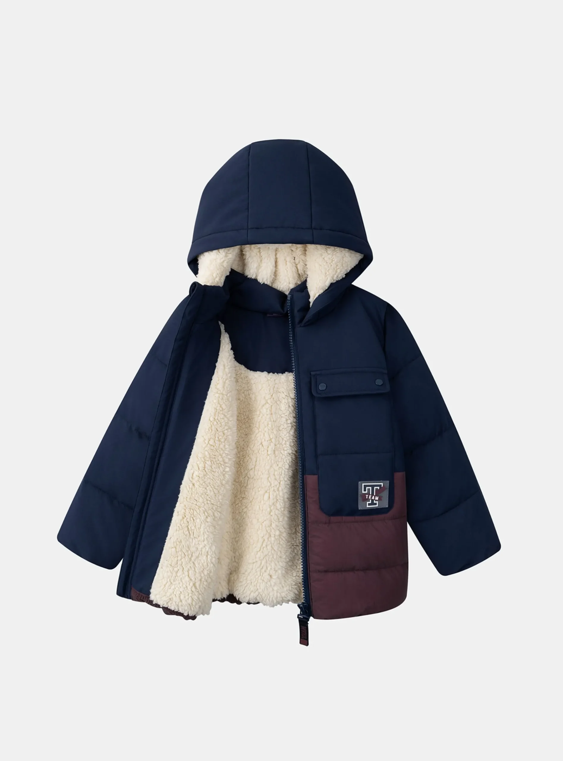 Coat, Parka, Jacket-Sergent Major Navy DOWN JACKET