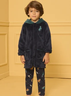 Pajamas-Sergent Major Navy DRESSING GOWN