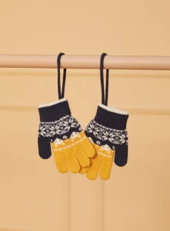 Beany, Scarf & Gloves-Sergent Major Navy GLOVES & MITTENS