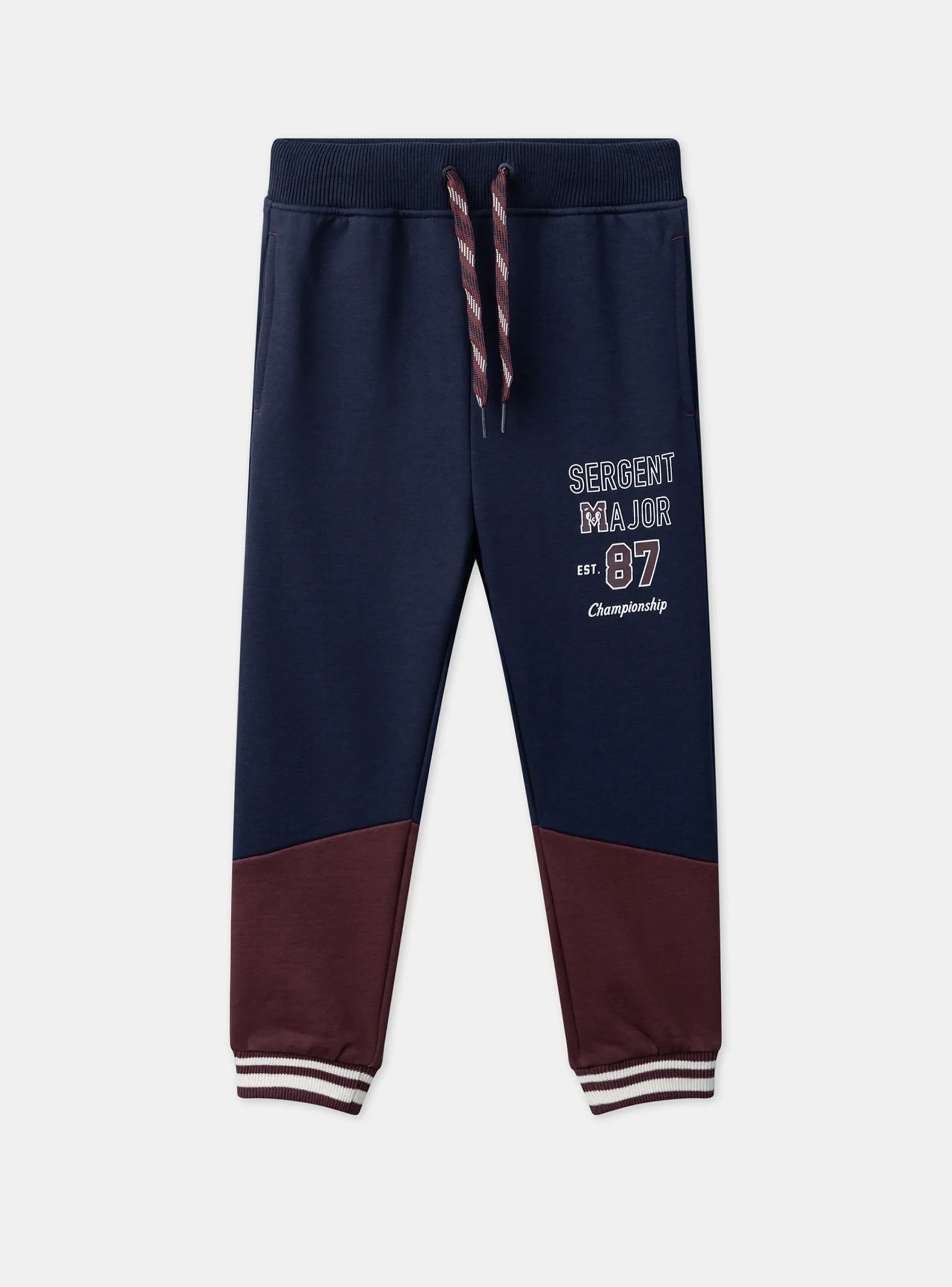 Sweatpants-Sergent Major Navy JOGGING PANTS