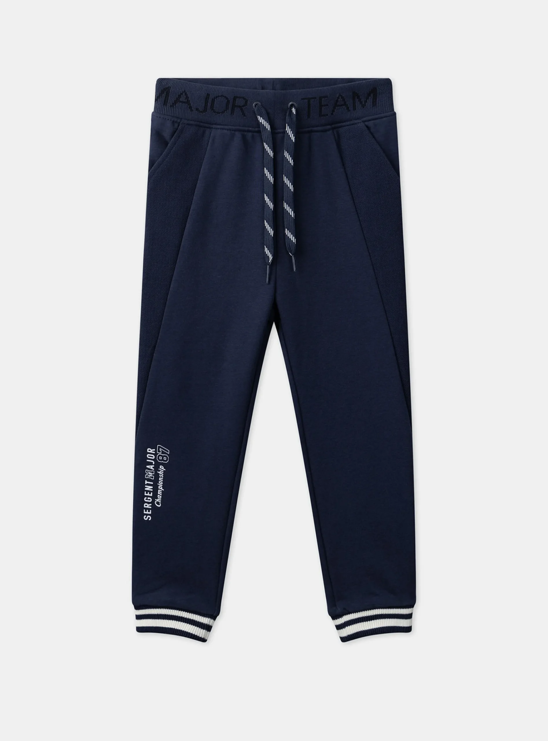 Sweatpants-Sergent Major Navy JOGGING PANTS