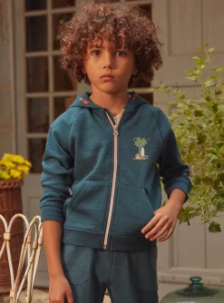 Knitwear, Sweater, Cardigan-Sergent Major Navy KIDS CARDIGAN