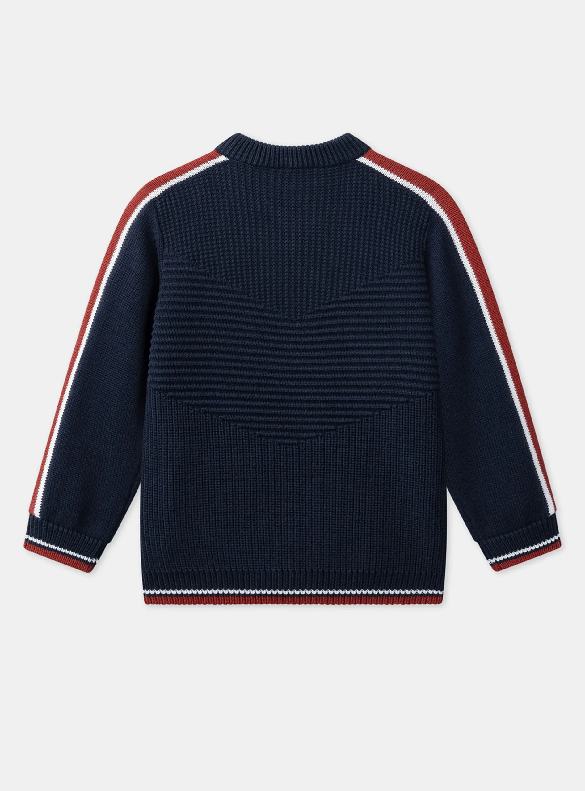 Knitwear, Sweater, Cardigan-Sergent Major Navy KIDS CARDIGAN