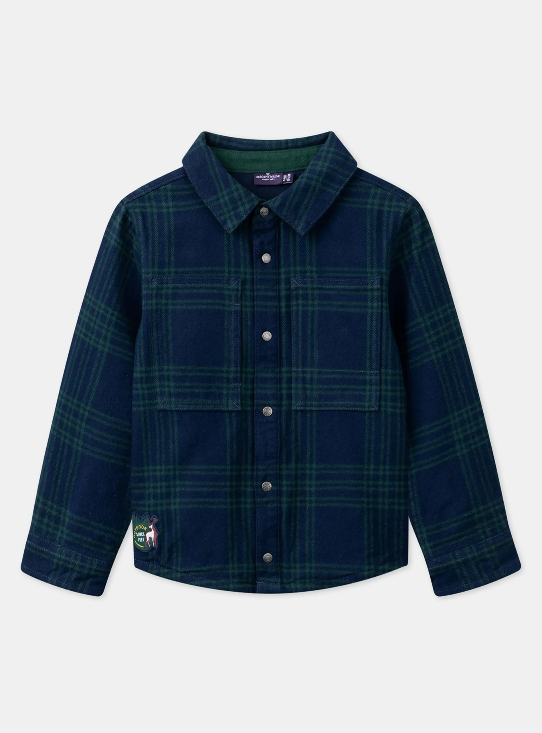 Shirt-Sergent Major Navy OVERSHIRT