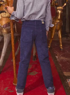Trousers, Jeans-Sergent Major Navy PANTS