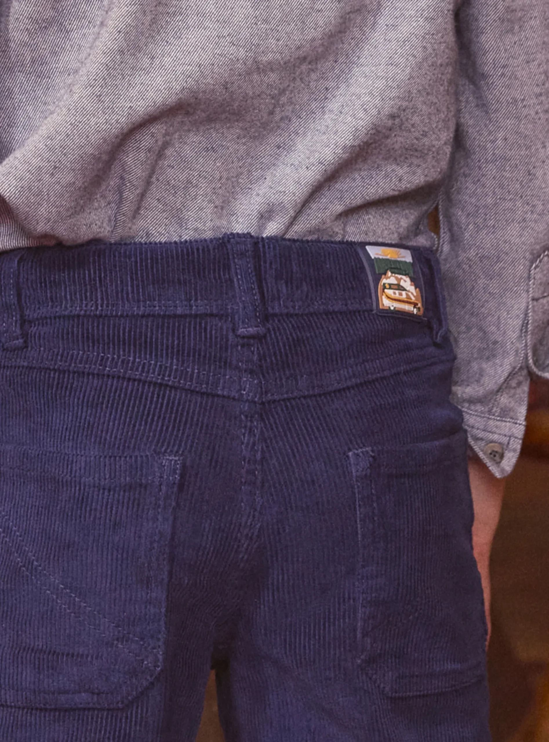 Trousers, Jeans-Sergent Major Navy PANTS