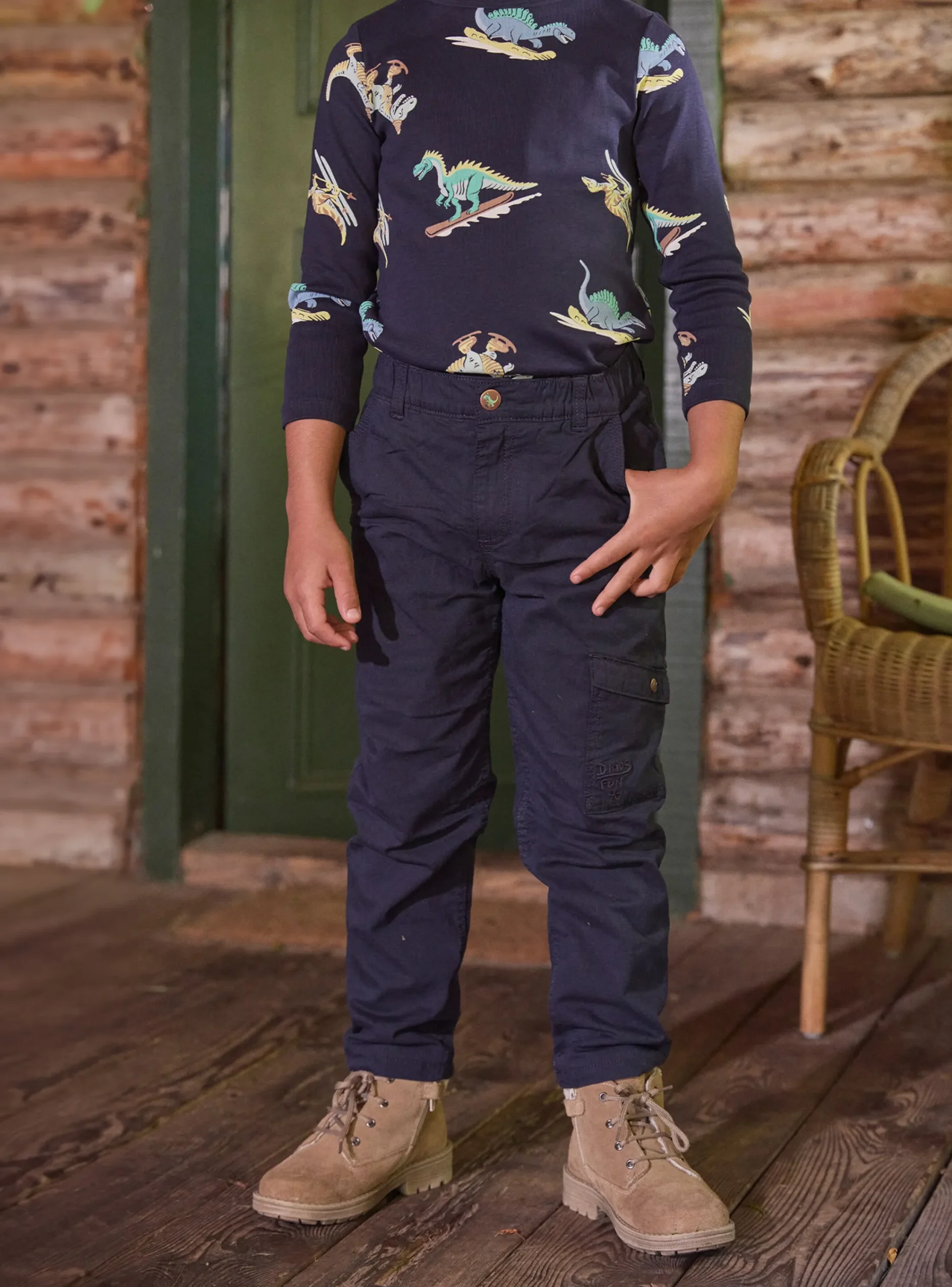 Trousers, Jeans-Sergent Major Navy PANTS
