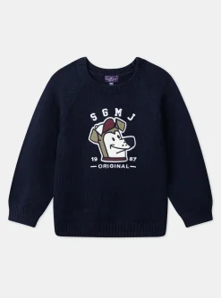 Knitwear, Sweater, Cardigan-Sergent Major Navy PULLOVER