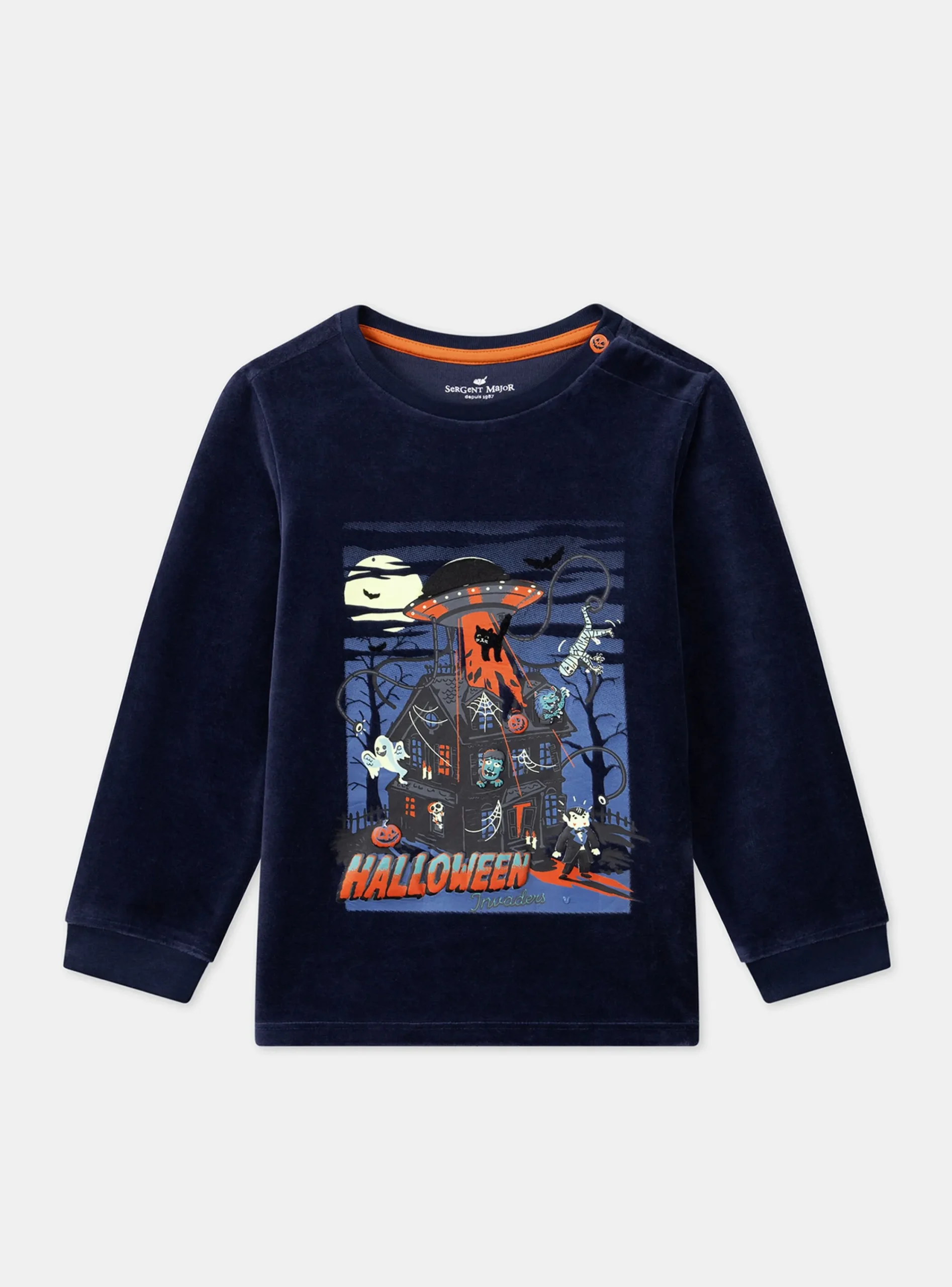 Pajamas-Sergent Major Navy PYJAMA