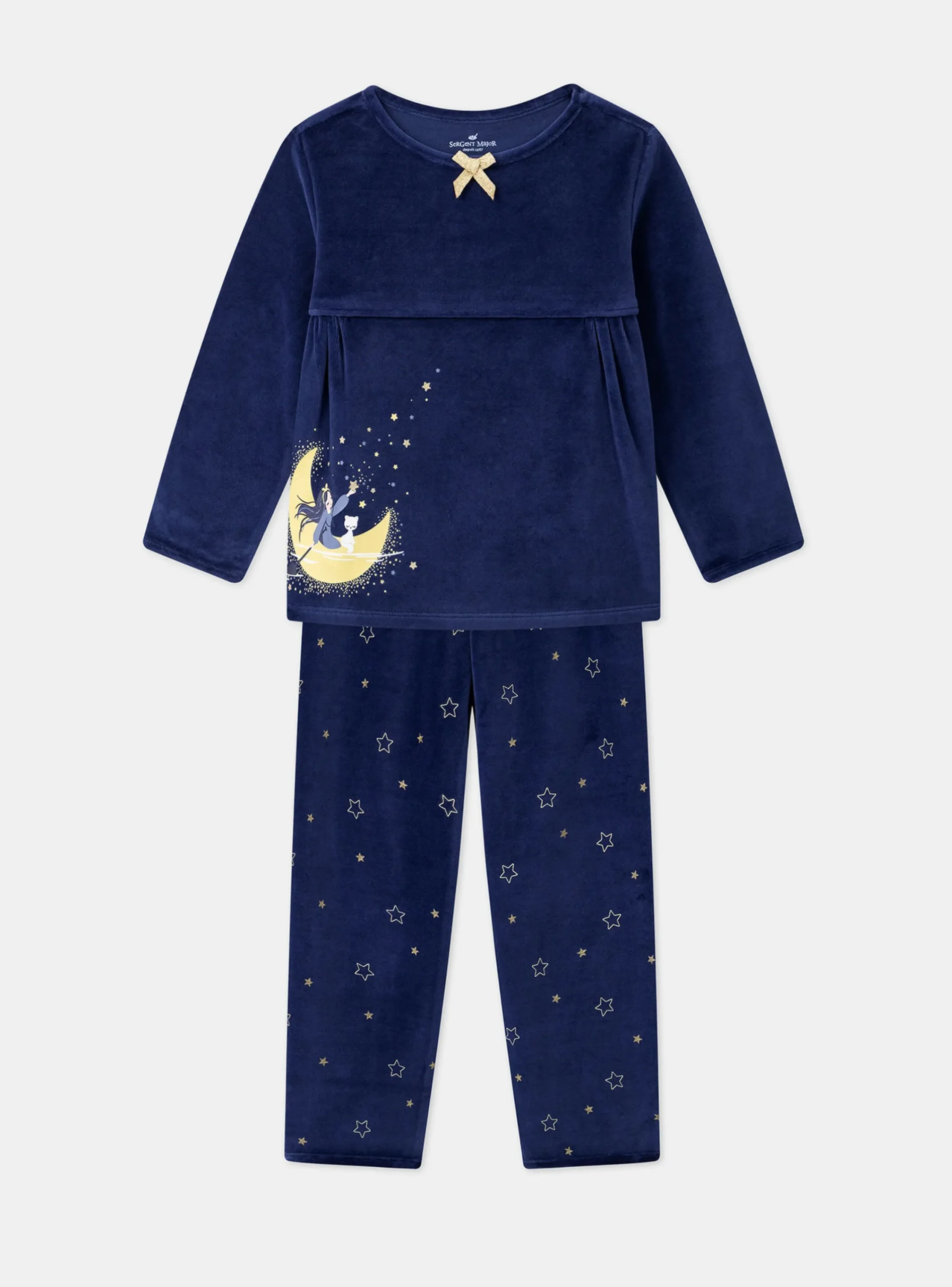 Pajamas-Sergent Major Navy PYJAMA
