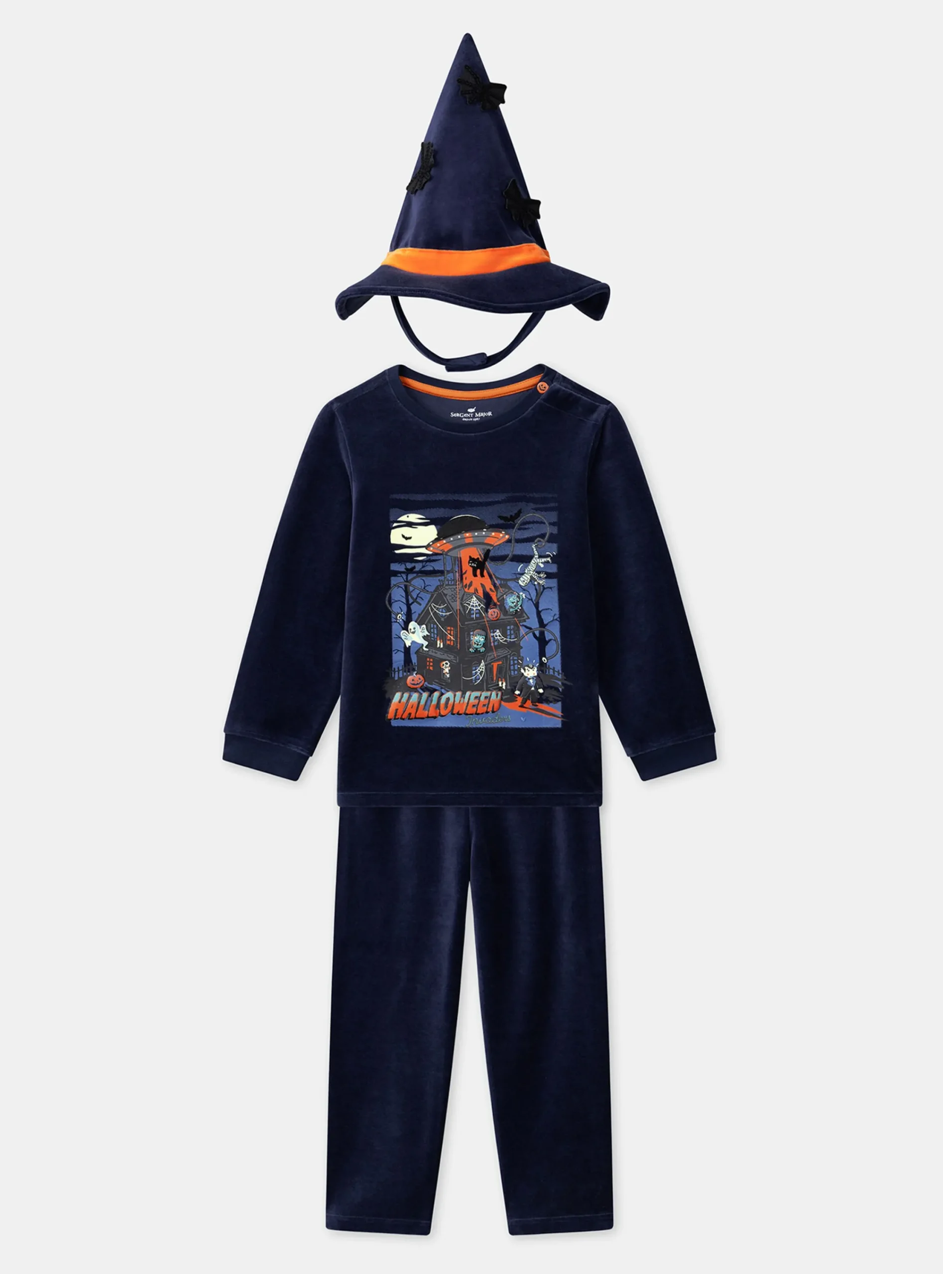 Pajamas-Sergent Major Navy PYJAMA