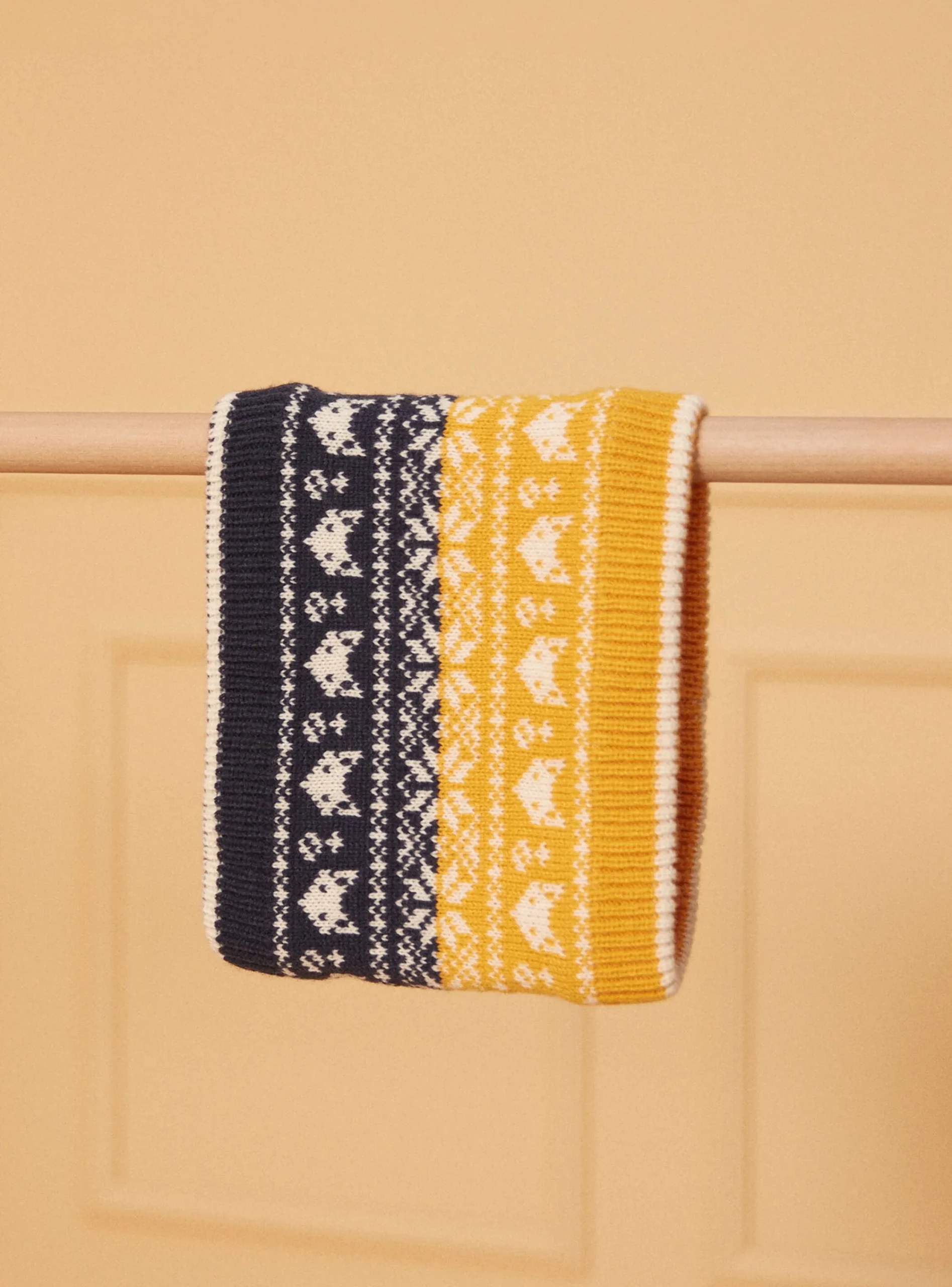 Beany, Scarf & Gloves-Sergent Major Navy SNOOD