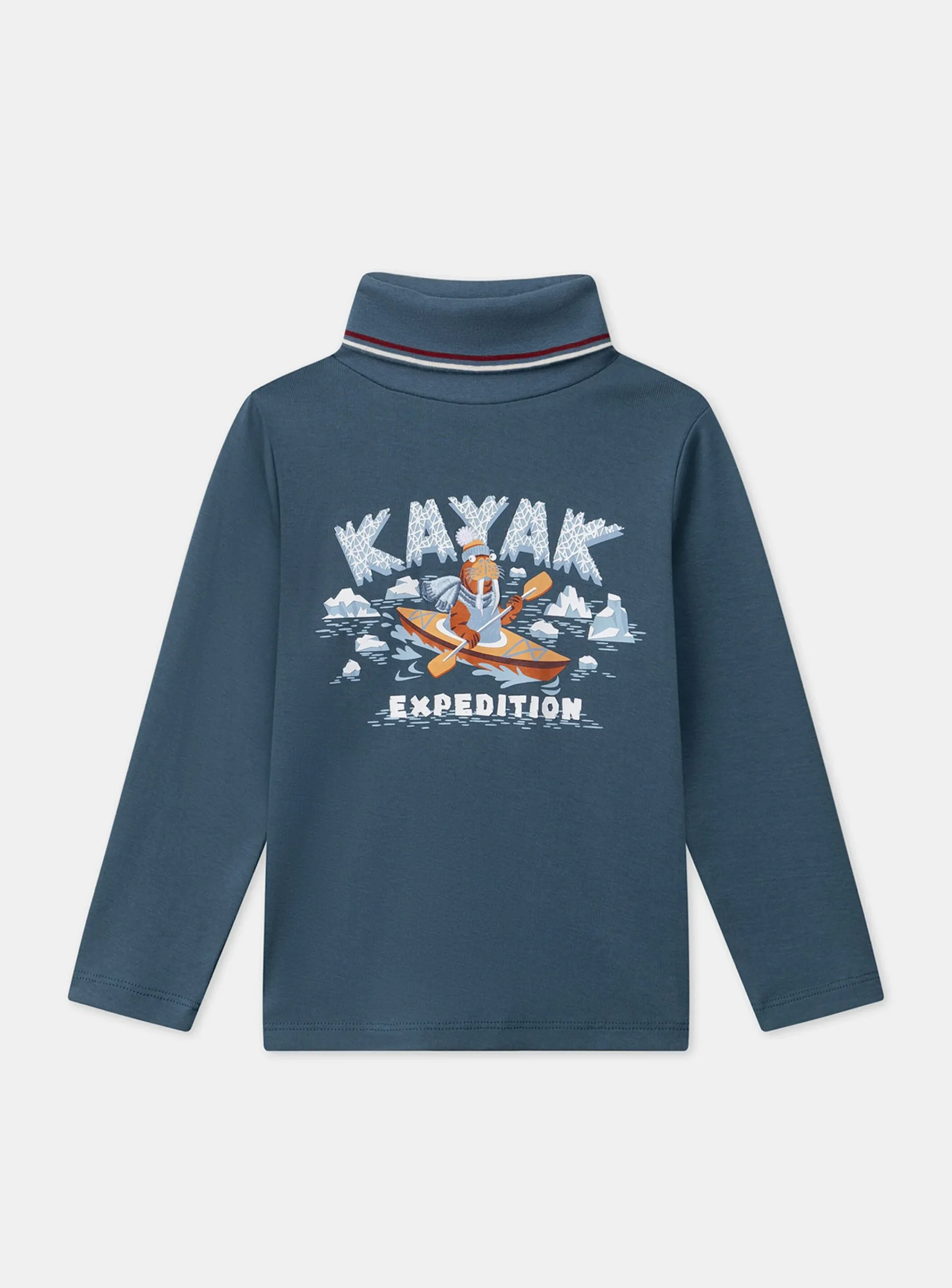Knitwear, Sweater, Cardigan-Sergent Major Navy TURTLE NECK