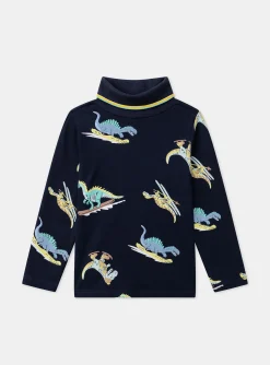 Knitwear, Sweater, Cardigan-Sergent Major Navy TURTLE NECK