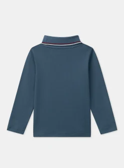 Knitwear, Sweater, Cardigan-Sergent Major Navy TURTLE NECK