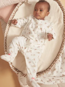 Baby Jumpsuits-Sergent Major Off white BABYGROW