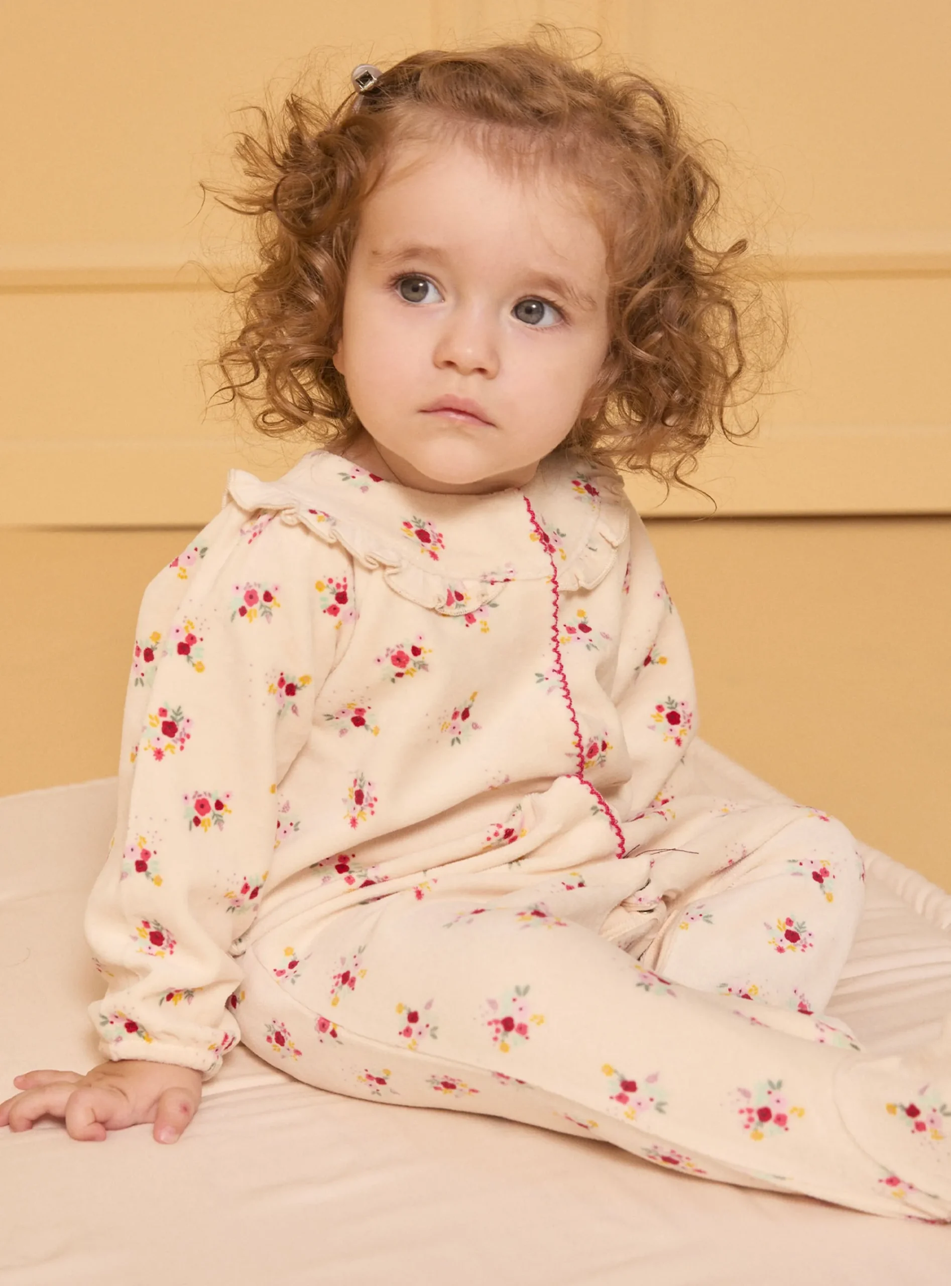Pajamas & Rompers | Pajamas & Rompers-Sergent Major Off white BABYGROW