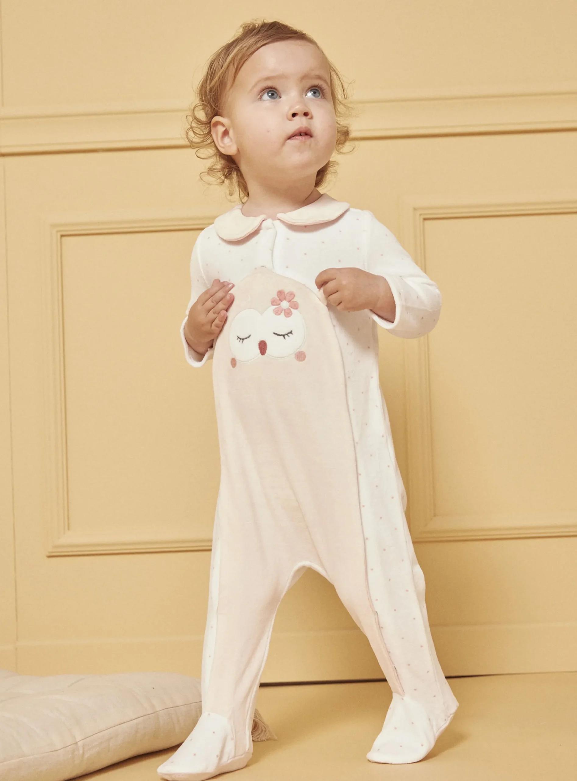 Pajamas & Rompers | Pajamas & Rompers-Sergent Major Off white BABYGROW