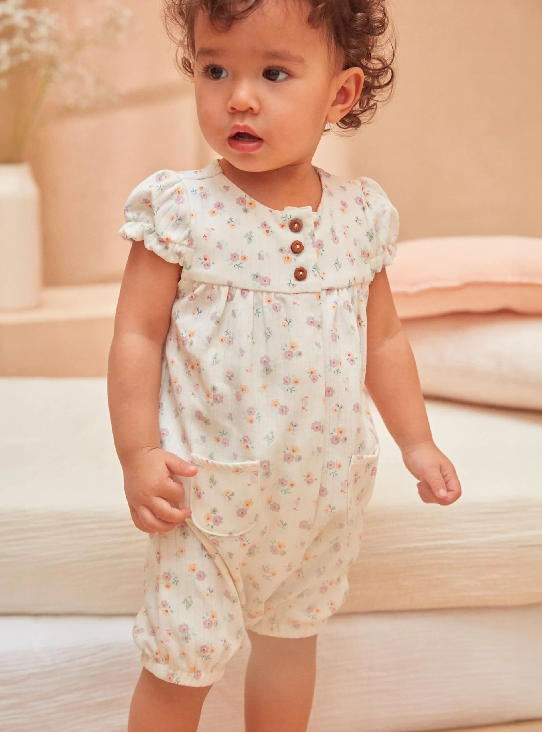 Pajamas & Rompers | Pajamas & Rompers-Sergent Major Off white BABYGROW