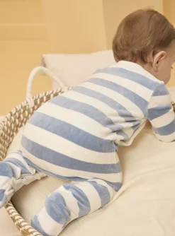 Baby Jumpsuits-Sergent Major Off white BABYGROW