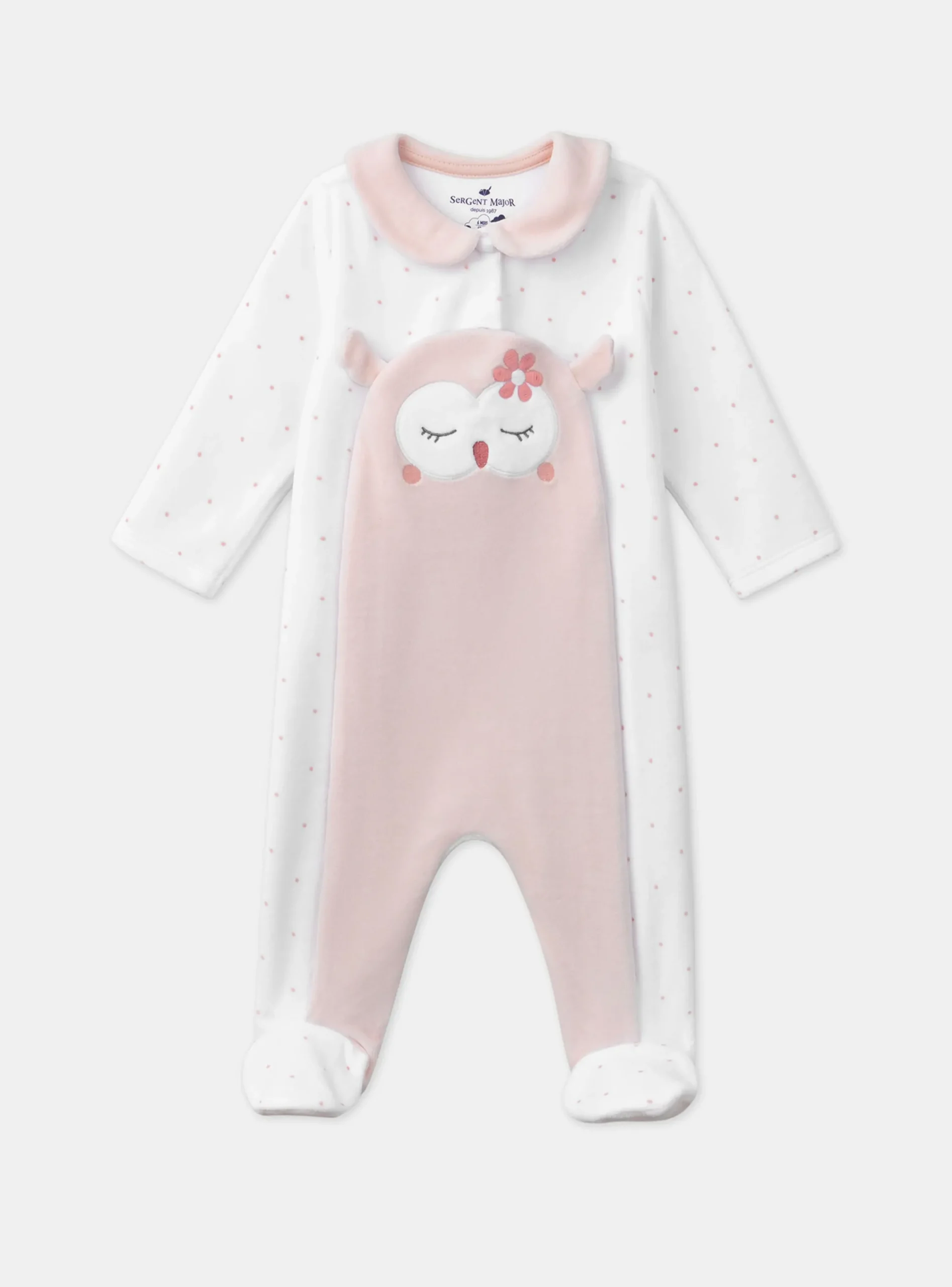 Pajamas & Rompers | Pajamas & Rompers-Sergent Major Off white BABYGROW