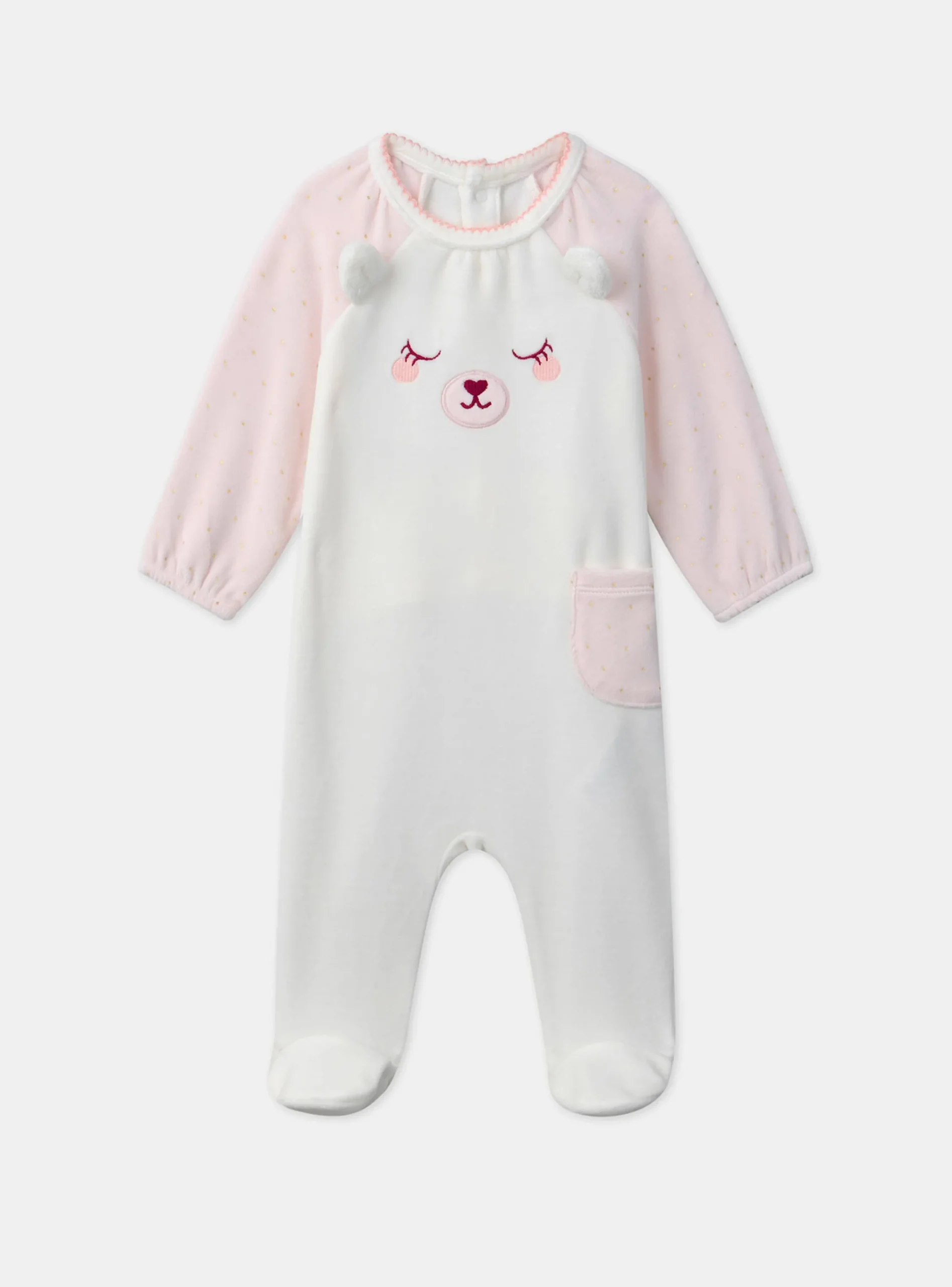 Pajamas & Rompers | Pajamas & Rompers-Sergent Major Off white BABYGROW