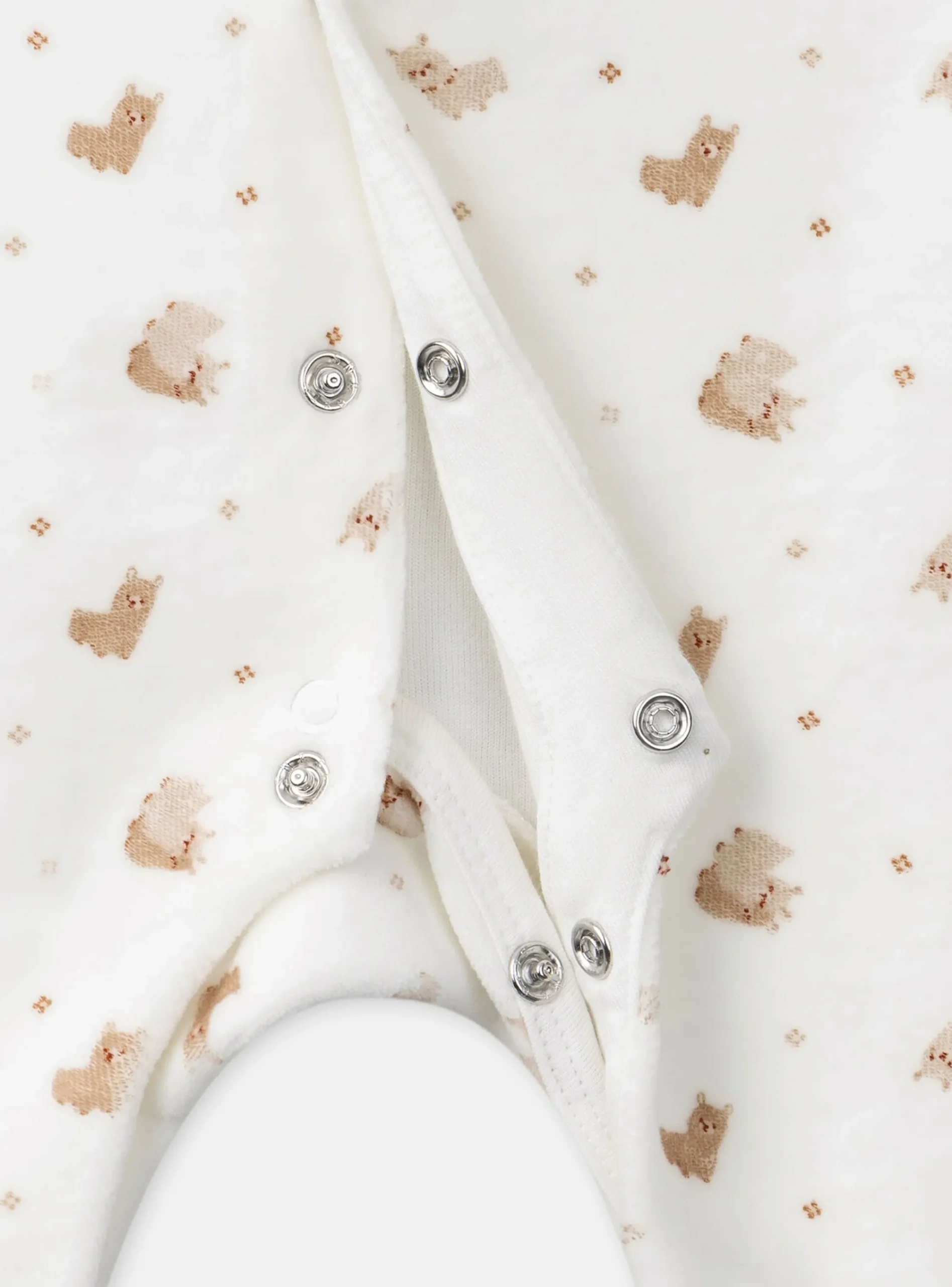 Baby Jumpsuits-Sergent Major Off white BABYGROW