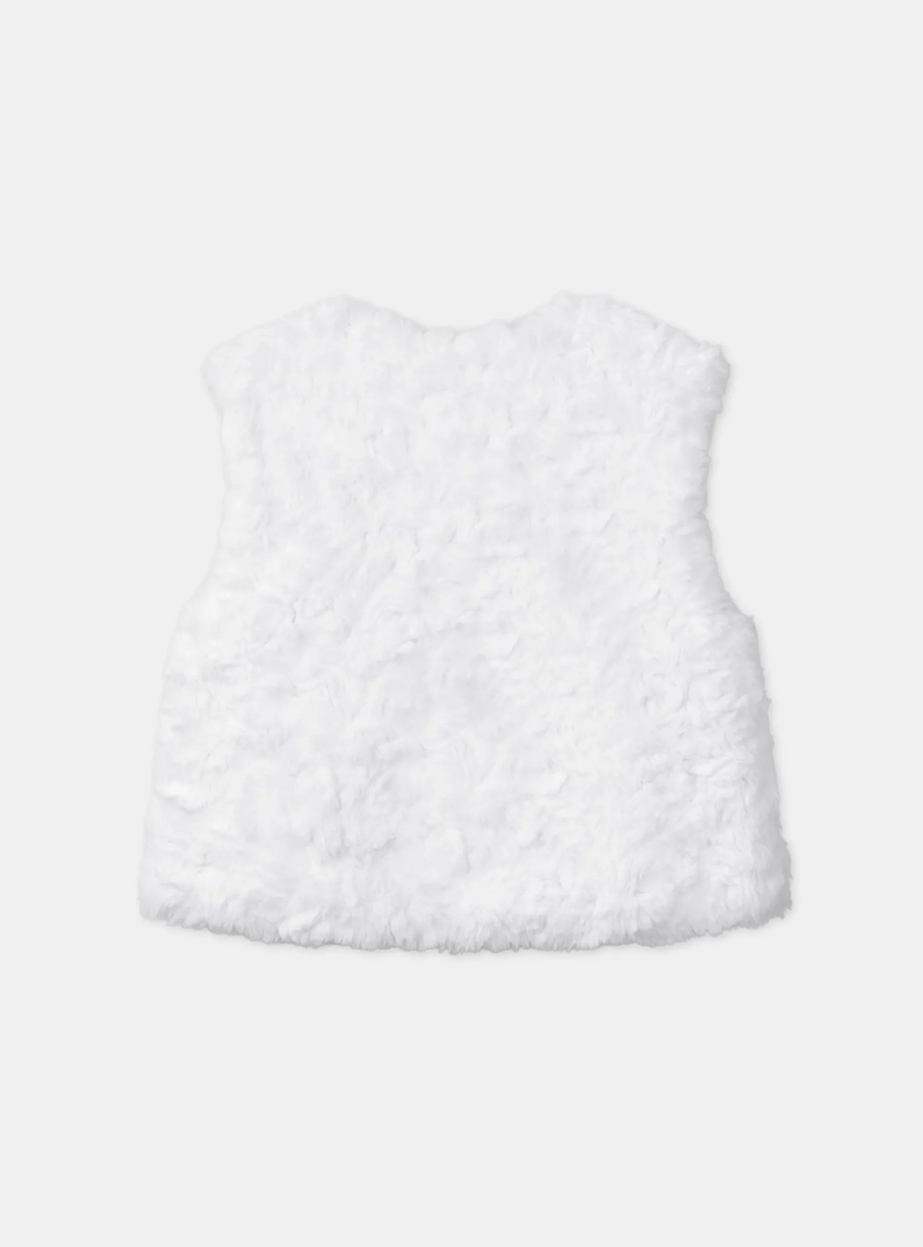 Knitwear, Sweater, Cardigan-Sergent Major Off white CARDIGAN WHITHOUT SLEEVES