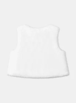 Knitwear, Sweater, Cardigan | Knitwear, Sweater, Cardigan-Sergent Major Off white CARDIGAN WHITHOUT SLEEVES