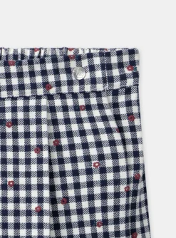 Skirt, Shorts-Sergent Major Off white MINI SHORT SKIRT