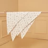 Sponge Tips, Nappies & Bibs-Sergent Major Off white NAPKIN LINERS
