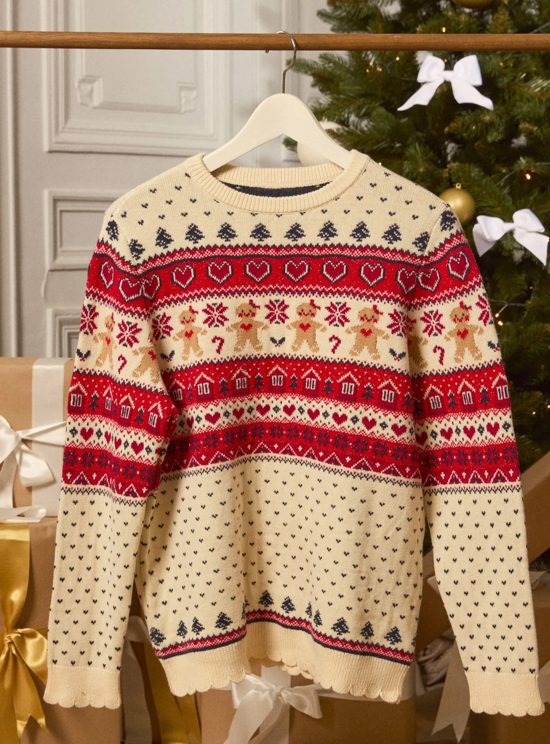 Knitwear, Sweater, Cardigan-Sergent Major Off white PULLOVER