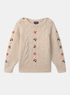 Knitwear, Sweater, Cardigan-Sergent Major Off white PULLOVER