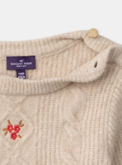 Knitwear, Sweater, Cardigan-Sergent Major Off white PULLOVER