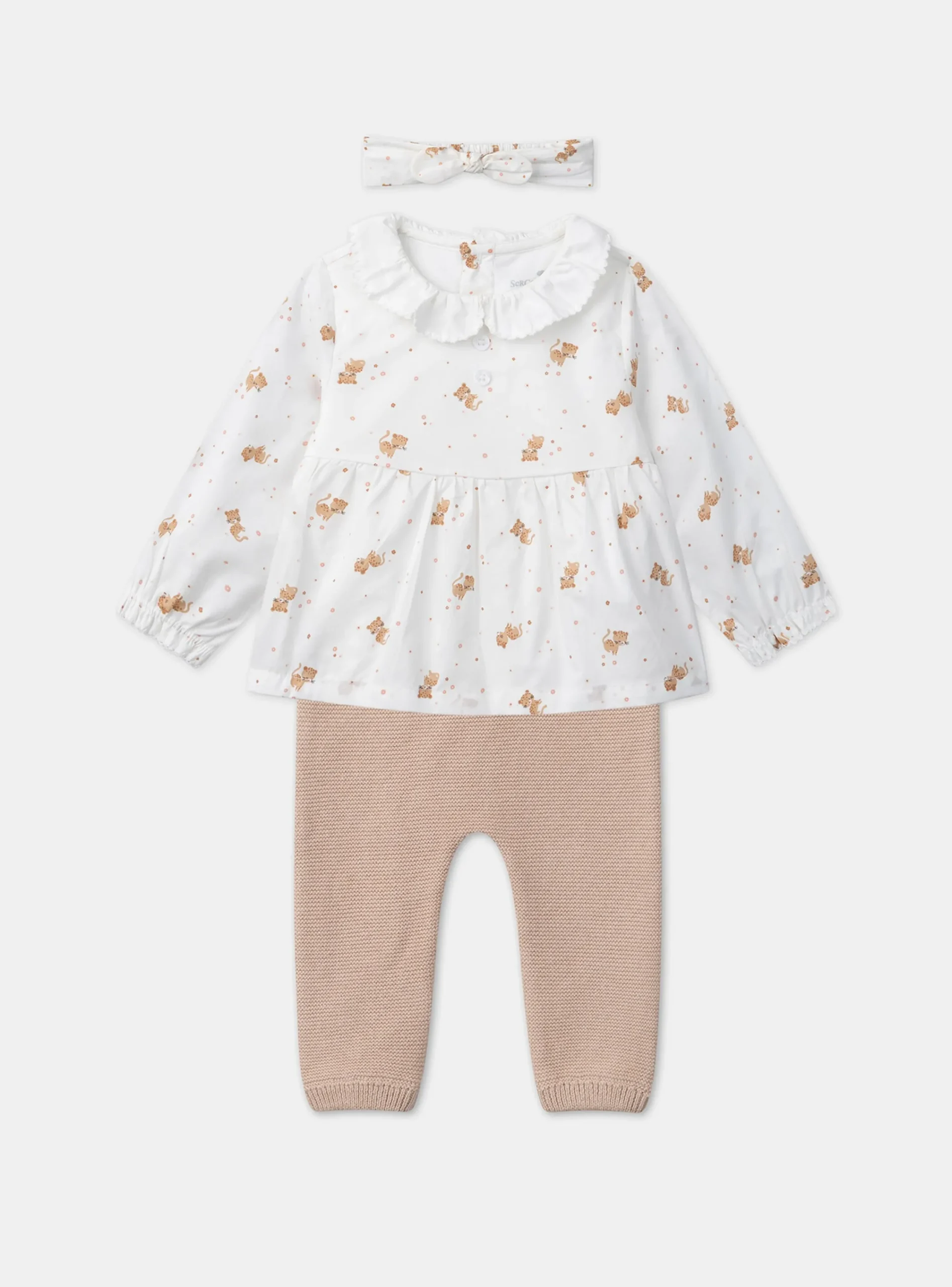 Suits And Ensembles-Sergent Major Off white SET