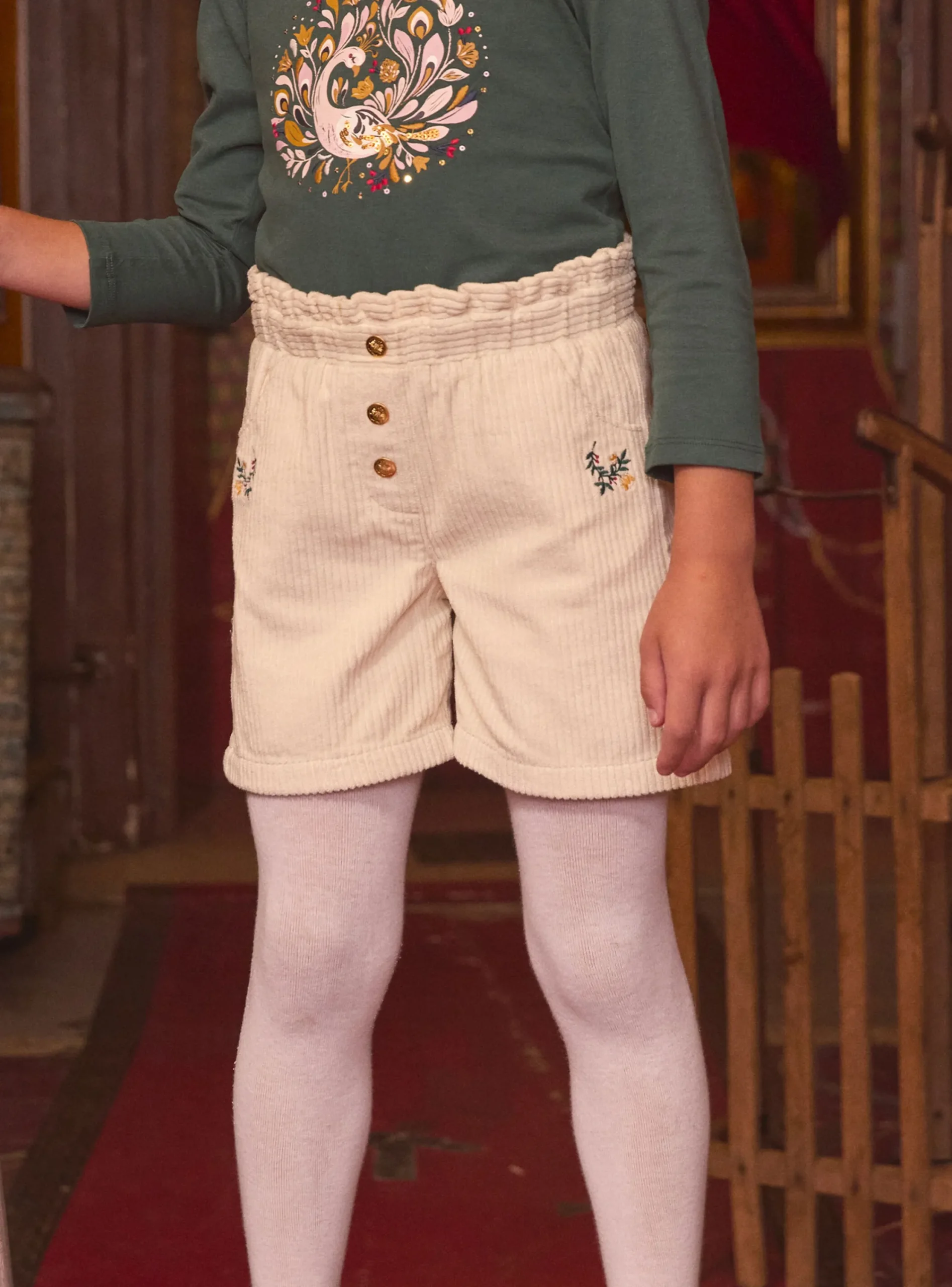 Skirt, Shorts-Sergent Major off white SHORTS