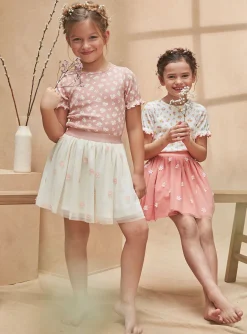 Skirt, Shorts-Sergent Major Off white SKIRT