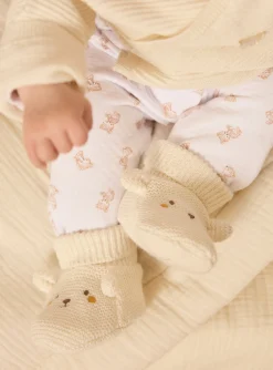 Hat, Mittens-Sergent Major Off white SLIPPERS