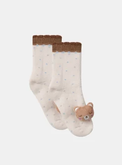 Socks & Tights | Socks & Tights-Sergent Major Off white SOCKS