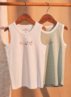 Underwear & Socks-Sergent Major Off white TANK TOP