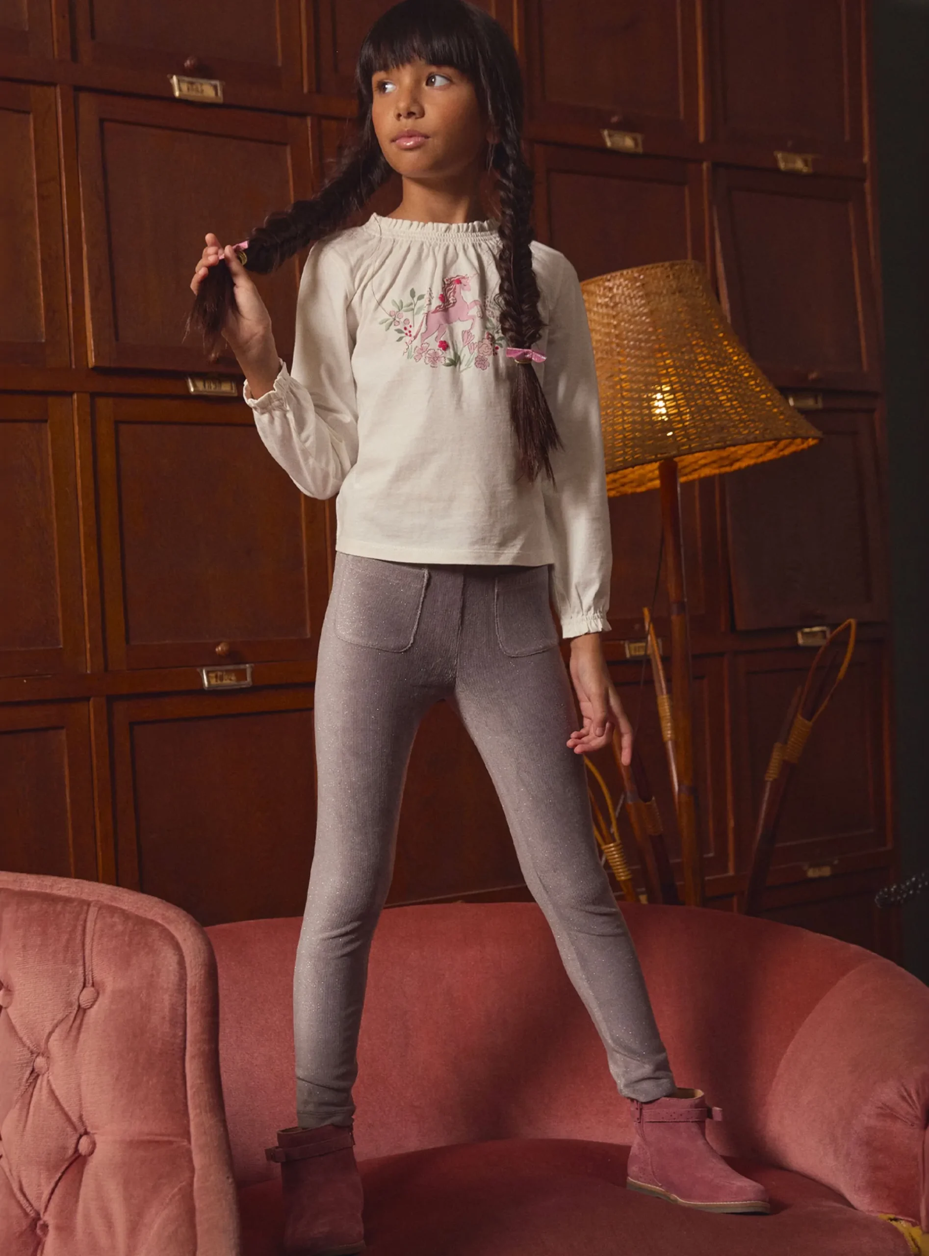 Shirt, T-shirt-Sergent Major Off white TEE SHIRT LS
