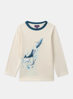 T-shirt, Polo Shirt-Sergent Major Off white TEE SHIRT LS