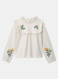 Shirt, T-shirt-Sergent Major off white TEE SHIRT LS