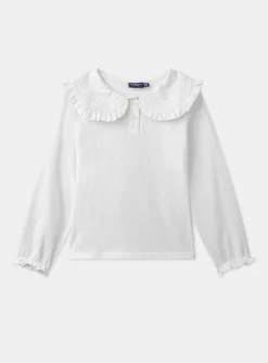 Shirt, T-shirt-Sergent Major Off white TEE SHIRT LS