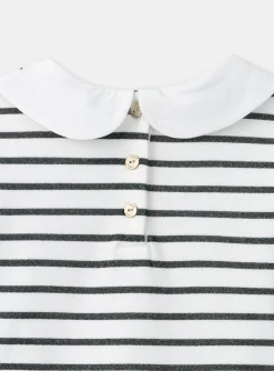 Shirt, T-shirt-Sergent Major Off white TEE SHIRT LS